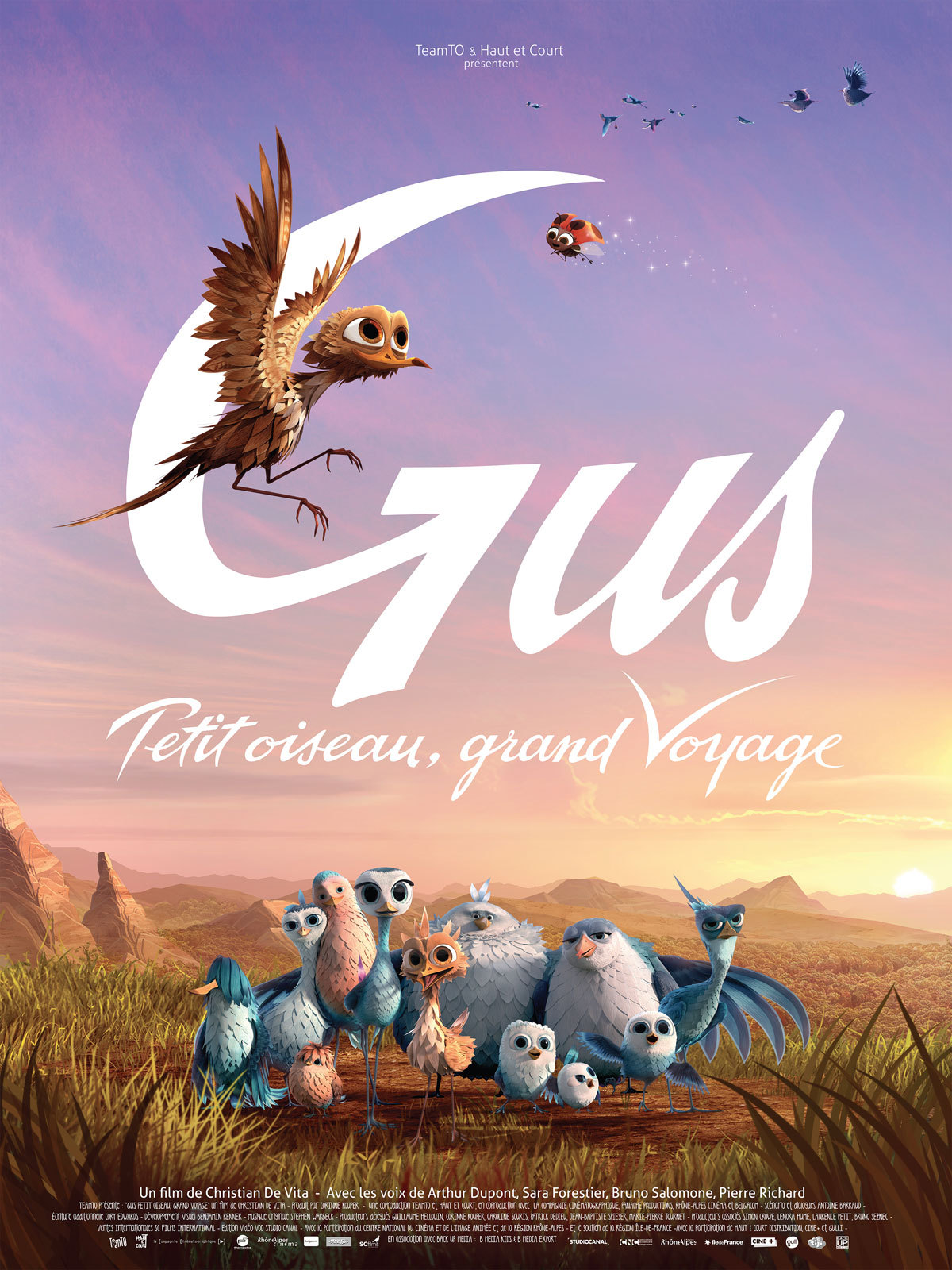 Gus Petit Oiseau Grand Voyage poster
